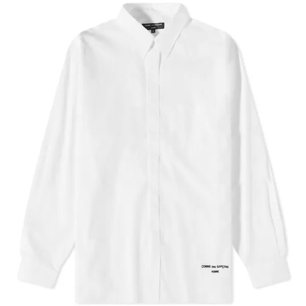 Рубашка Comme des Garçons Homme Hem Logo Shirt