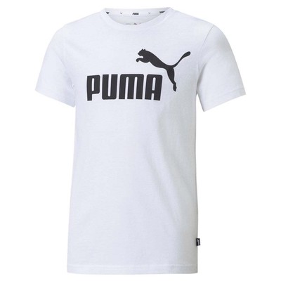 Футболка Puma Essentials Logo с круглым вырезом и короткими рукавами для мальчиков, размер 2T, повседневная футболка