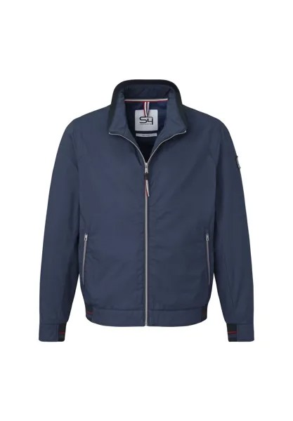 Блузон современного кроя из чистого хлопка KOS S4 JACKETS, цвет Fjord Blue