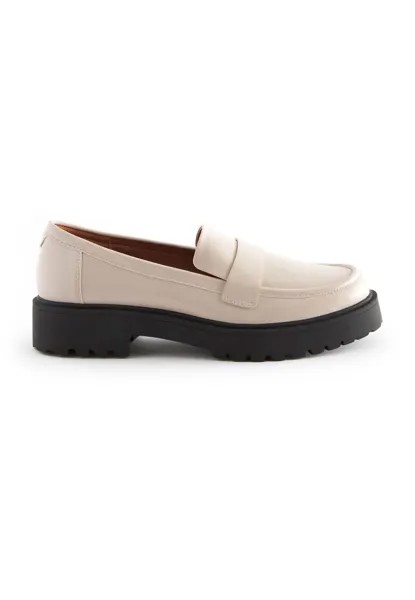 Мокасины Next Forever Comfort Chunky Loafers Standard, белый