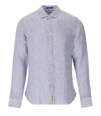 Bd Baggies Brookling Blue White Striped Shirt Man
