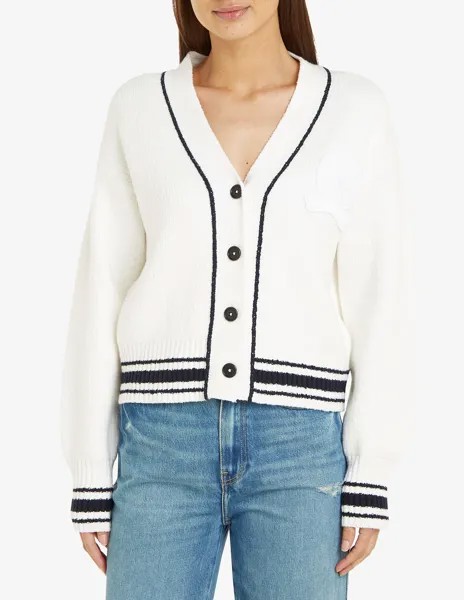 Кардиган Леттерман Tommy Hilfiger, белый