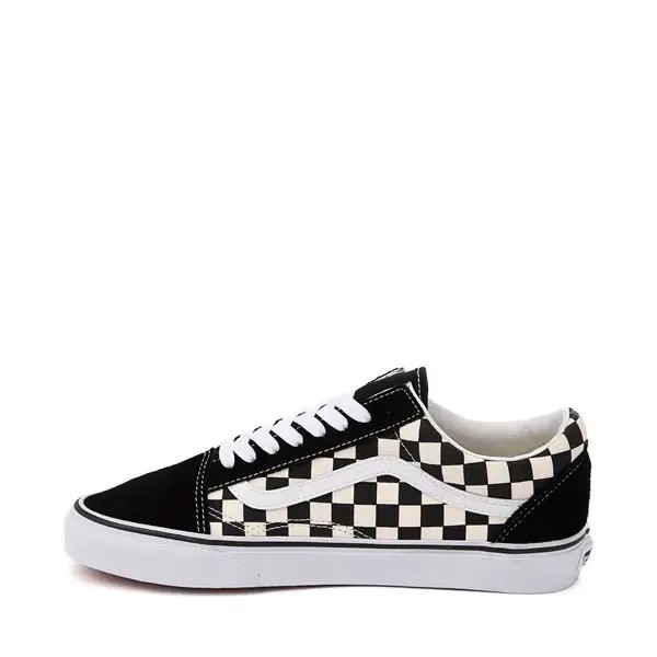 Кеды Vans Old Skool Checkerboard Skate Shoe, черный/белый