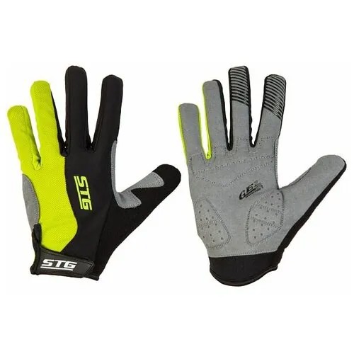 Перчатки STG с длинными пальцами (Перчатки STG мод.806 с длинными пальцами и защитн.прокладкой,застежка на липучке,размер M)