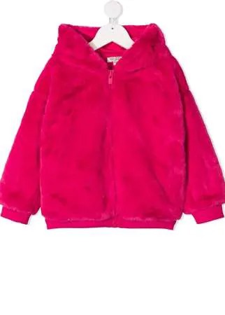 Kenzo Kids фактурное худи с нашивкой Tiger