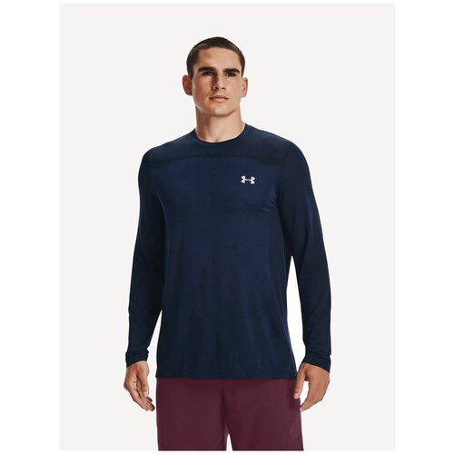 Лонгслив Under Armour Seamless LS Синий MD 1361136-408