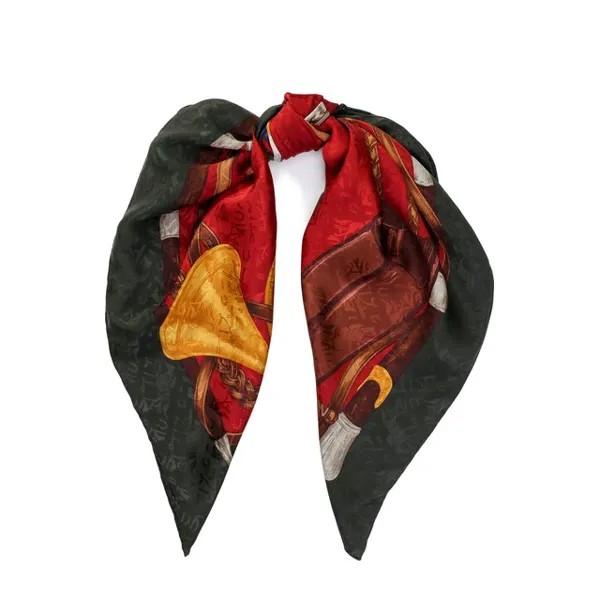 Шелковый шарф с принтом Ralph Lauren