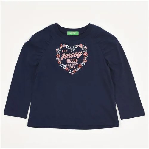 Лонгслив United Colors of Benetton для девочек 22A_3VR5G105K_252_XS