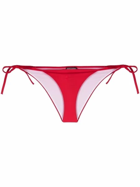 Dsquared2 плавки бикини Icon с логотипом, красный