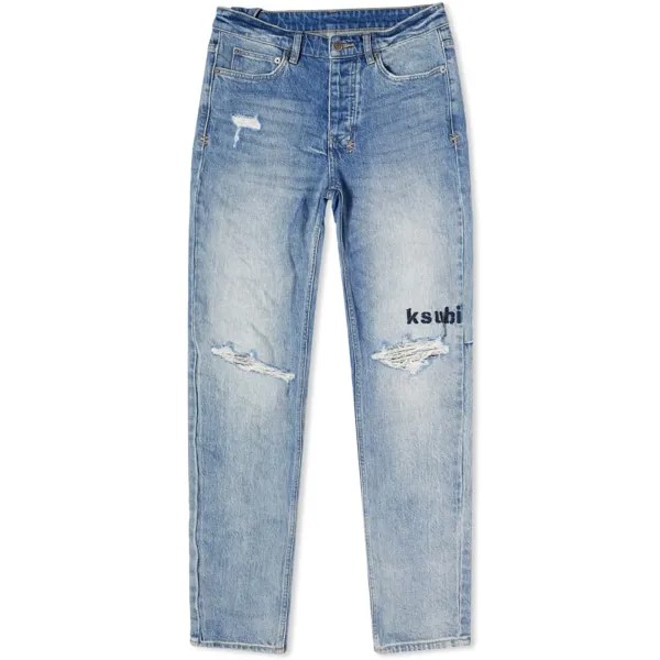 Джинсы Ksubi Chitch Self Repair, синий
