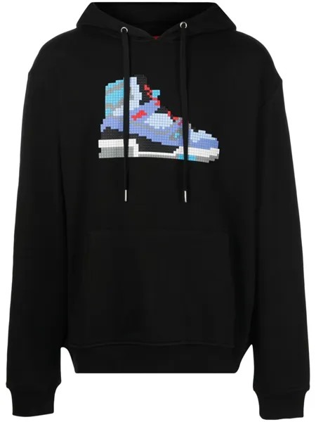 Худи с принтом 508 Hi Top Mostly Heard Rarely Seen 8-Bit, черный