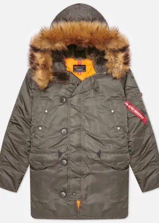 Парка мужская Alpha Industries MJN31210C1-025 серая L