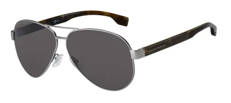 Солнцезащитные очки мужские HUGO BOSS 1241/S серебристые