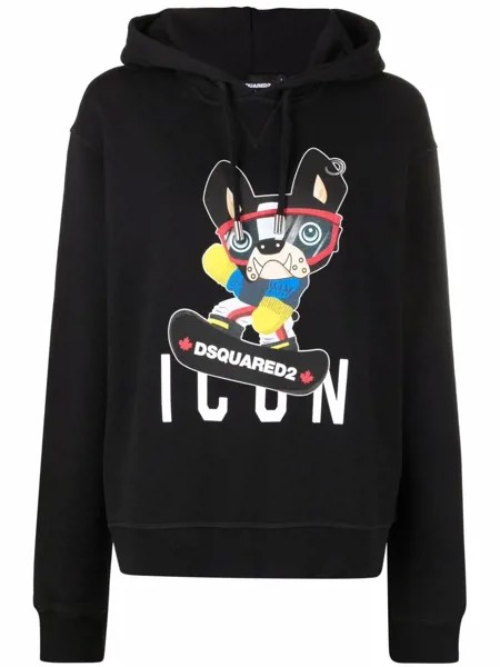 Dsquared2 худи с принтом
