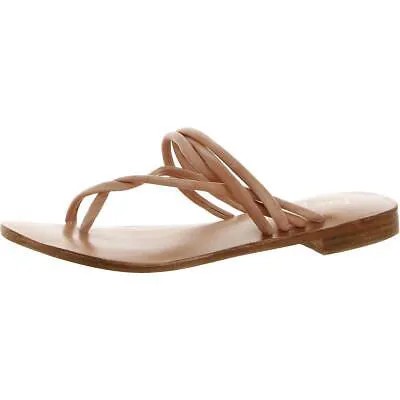 Женские сандалии Free People Kayla Brown Slide Sandals 37,5 Medium (B, M) BHFO 1445