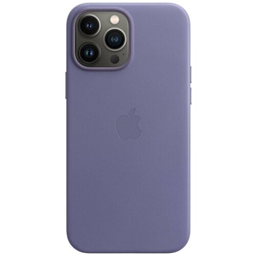 Чехол для Apple iPhone 13 Pro Max Leather Case with MagSafe Wisteria