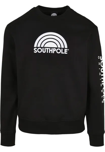 Вязаный свитер HALFMOON Southpole, цвет black