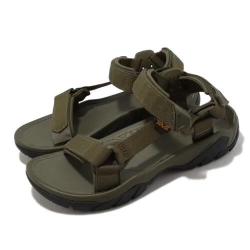 Teva M Terra FI 5 Универсальные мужские сандалии Flooded Dark Olive Green 1102456-FDOL