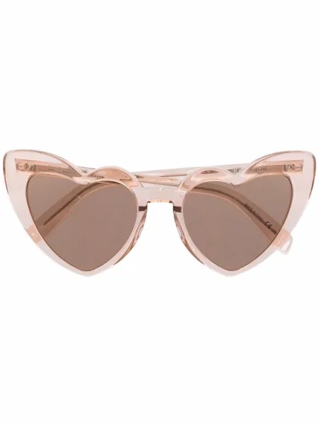 Saint Laurent Eyewear солнцезащитные очки в оправе черепаховой расцветки