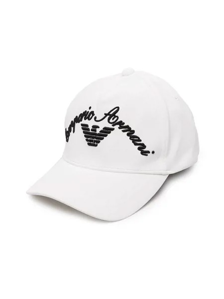 Emporio Armani кепка с вышитым логотипом