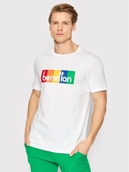 Футболка стандартного кроя United Colors Of Benetton, белый