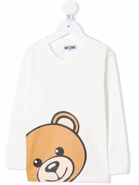 Moschino Kids футболка Toy Bear