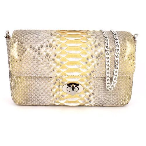 Love Alice bag Сумка кросс-боди из кожи питона