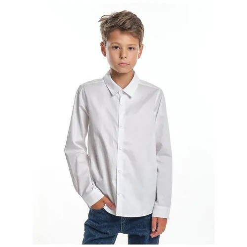 Рубашка для мальчиков Mini Maxi, модель 7822, цвет белый, размер 140