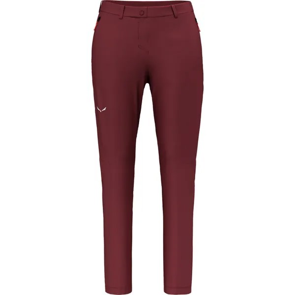 Женские брюки Puez Talvena DST Salewa, красный