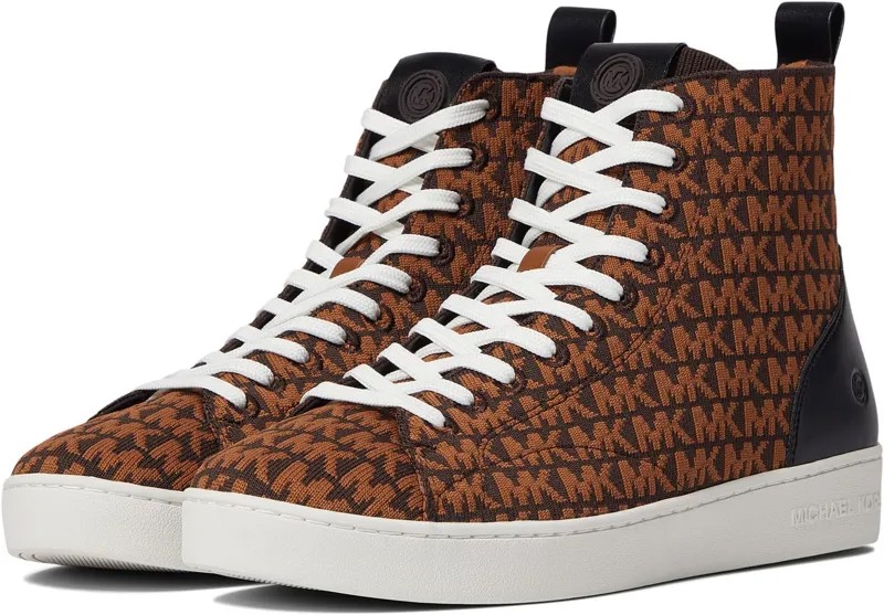 Кроссовки Michael Kors Edie Knit High-Top, цвет Brown Multi