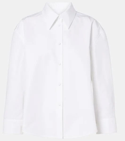 Рубашка из хлопкового поплина Jil Sander, цвет optic white
