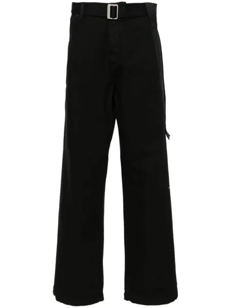 Jacquemus широкие брюки Le Pantalon Marrone, черный