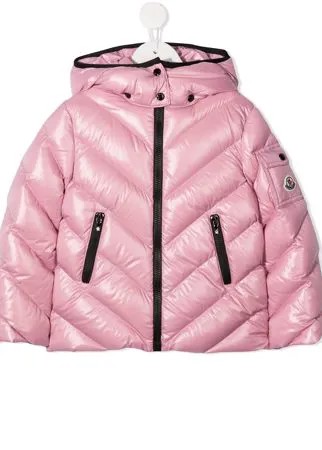 Moncler Enfant пуховик на молнии
