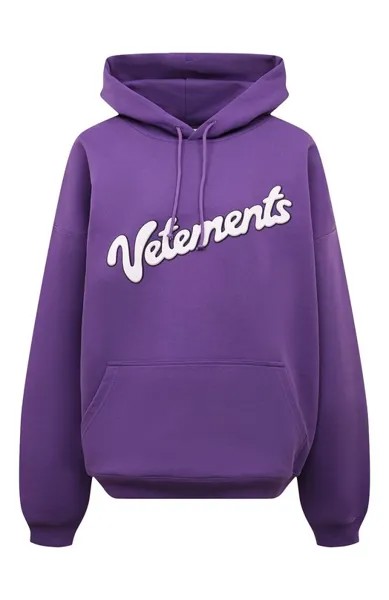 Хлопковое худи VETEMENTS