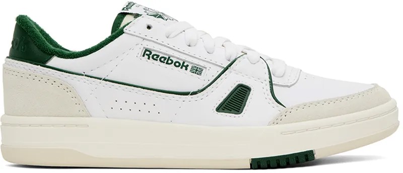 Бело-зеленые кроссовки Lt Court Reebok Classics