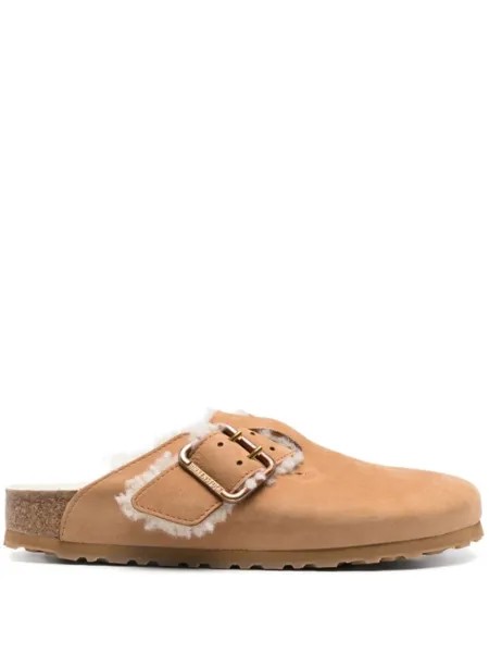 Birkenstock слиперы Boston Bold, коричневый