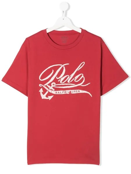 Ralph Lauren Kids футболка с логотипом
