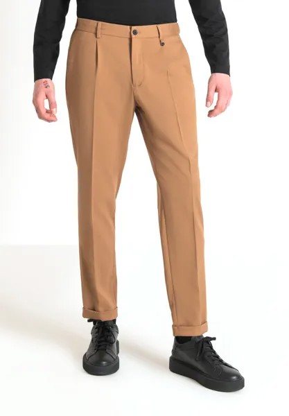 Чино Gustaf Carrot Fit Trousers Antony Morato, цвет camel