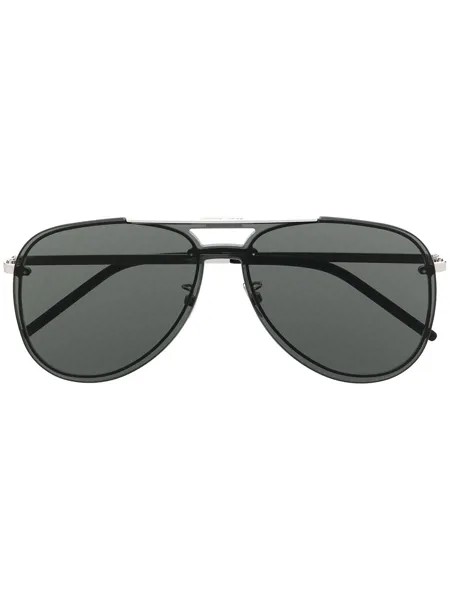 Saint Laurent Eyewear солнцезащитные очки Classic 11 Shield