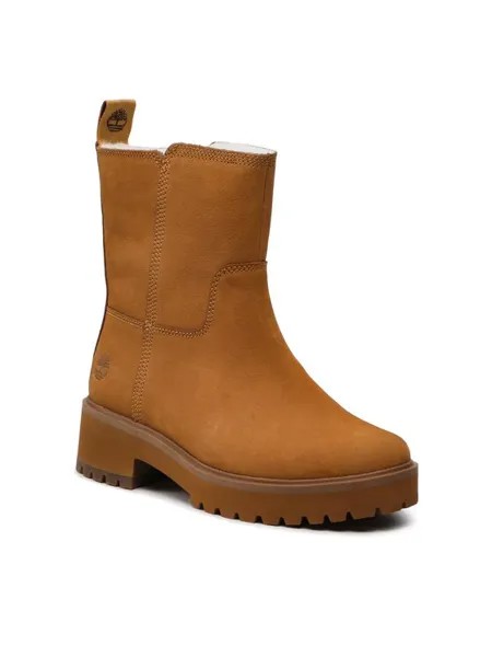 Полусапоги женские Timberland Carnaby Cool Wrm Pull On Wr TB0A5VR8231 коричневые 42 EU