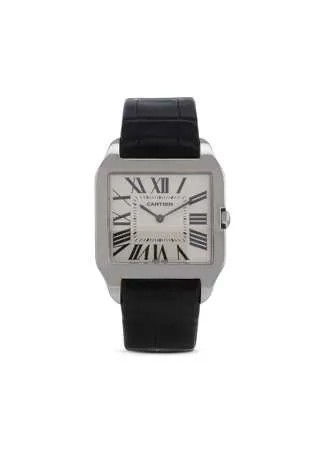 Cartier наручные часы Santos-Dumont pre-owned 34 мм 2000-х годов