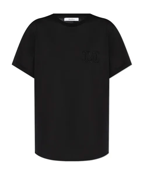 Футболка манго Max Mara, черный
