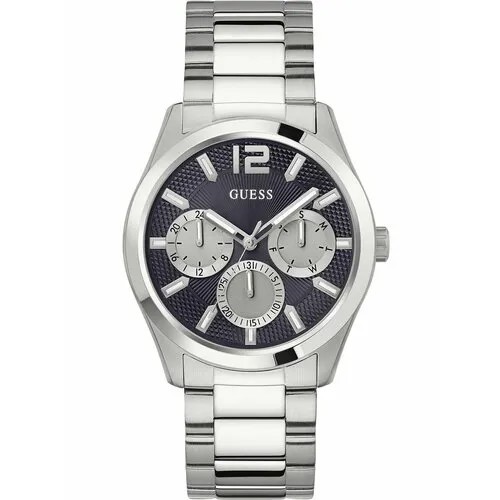 Наручные часы GUESS Dress GW0707G1, серебряный, черный