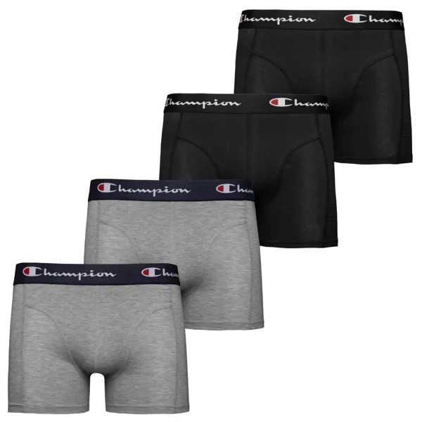 Боксеры Champion Boxershorts 4 Pack Boxer, разноцветный