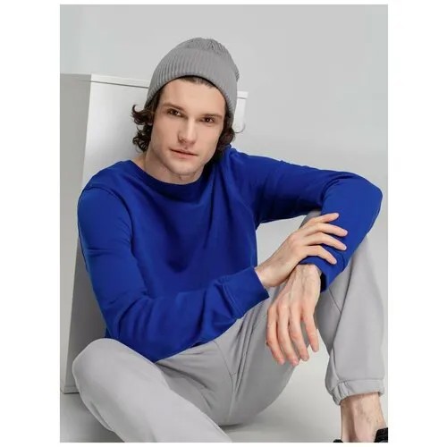 Свитшот B&C collection, размер 52, , синий