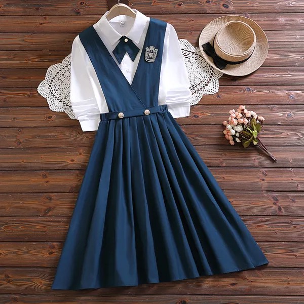 Классическая японская школьная форма, платье для косплея, униформа JK для девочек, японский костюм аниме для девочек, костюм для девочек
