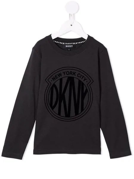 Dkny Kids футболка с логотипом