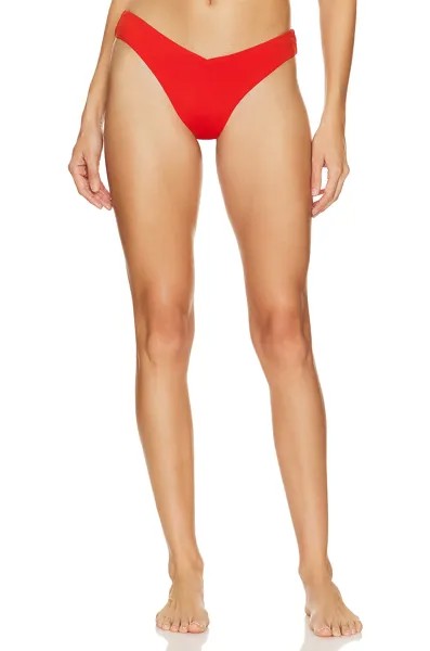 Низ бикини WeWoreWhat Delilah Bikini Bottom, цвет Poppy