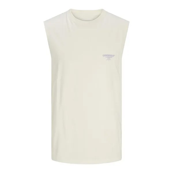 Футболка Jack & Jones Bora Oversize sleeveless T-shirt, бежевый
