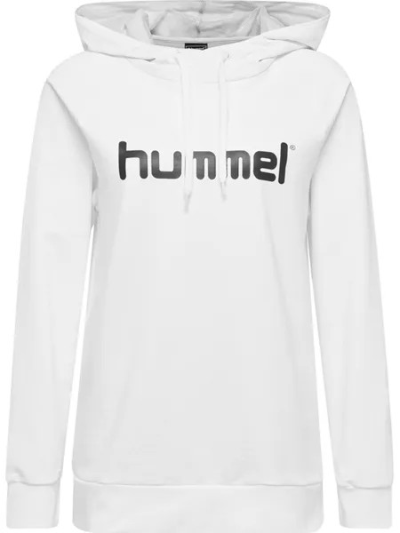 Толстовка Hummel Baumwoll Hoodie Hmlgo Cotton Logo Hoodie Woman, белый